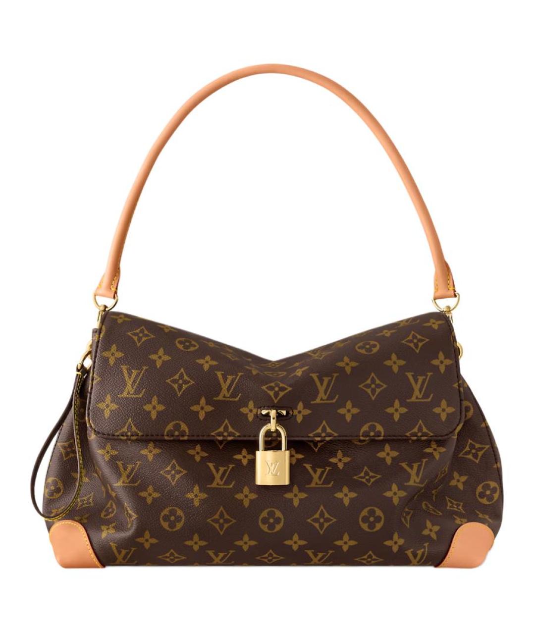 LOUIS VUITTON Коричневая сумка через плечо, фото 1