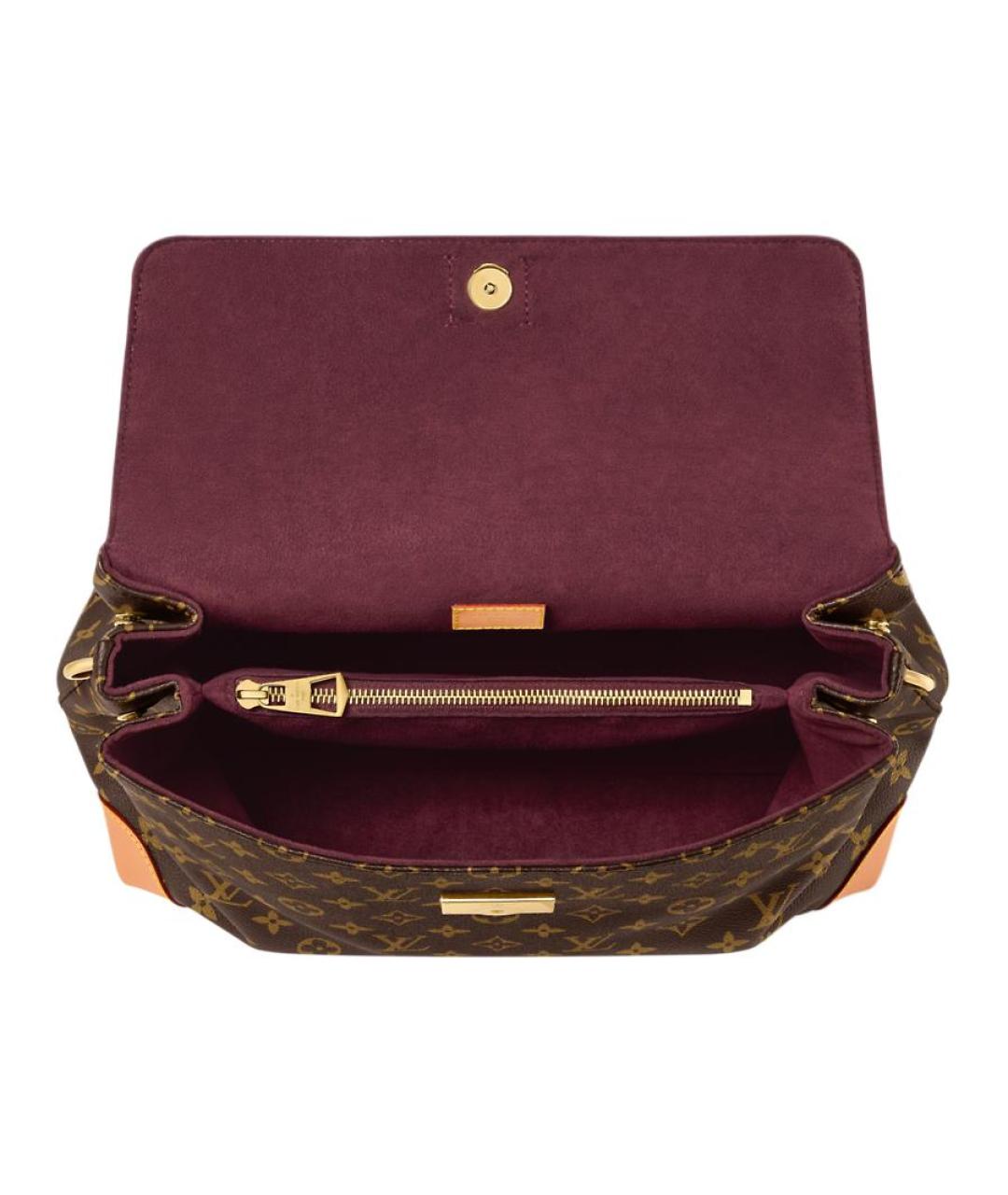LOUIS VUITTON Коричневая сумка через плечо, фото 4