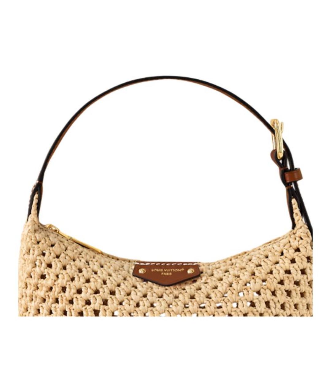 LOUIS VUITTON Бежевая сумка с короткими ручками, фото 5