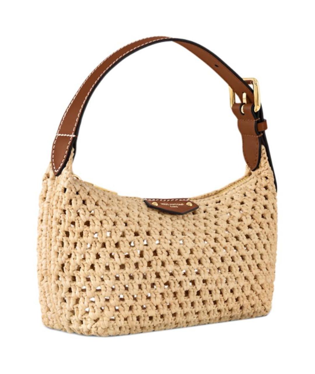 LOUIS VUITTON Бежевая сумка с короткими ручками, фото 2