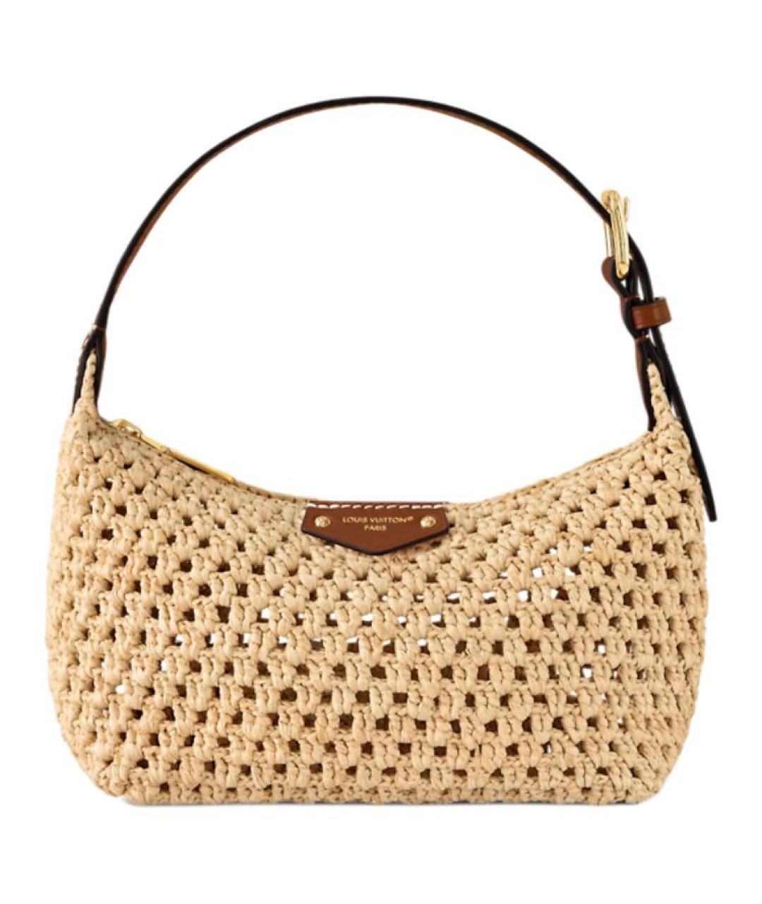 LOUIS VUITTON Бежевая сумка с короткими ручками, фото 1