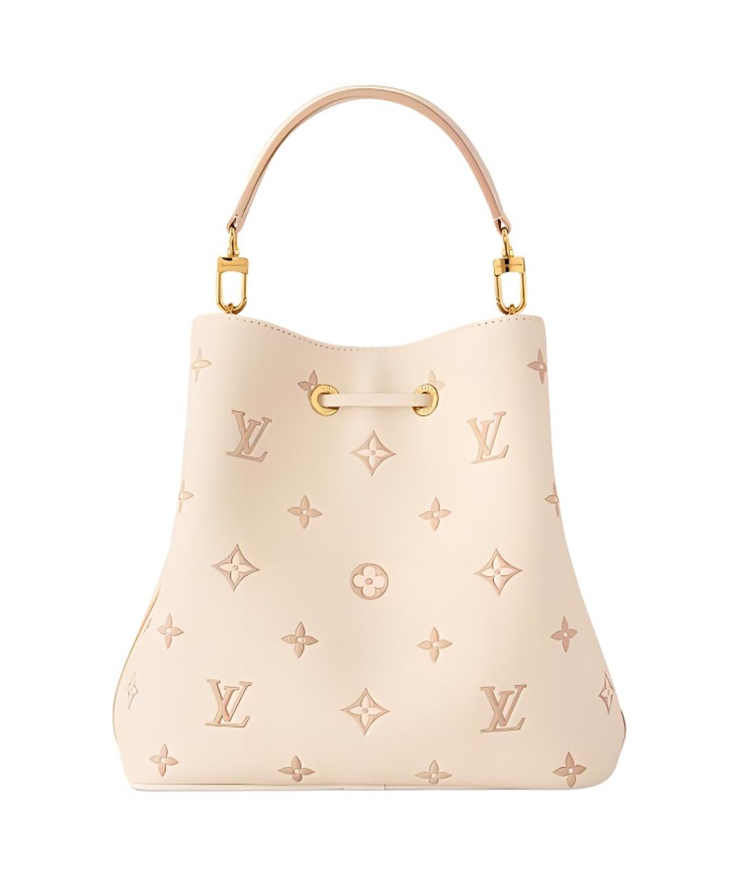 LOUIS VUITTON Белая сумка через плечо, фото 3