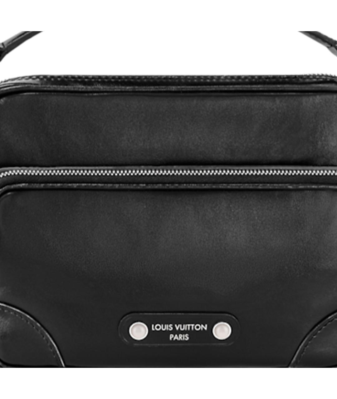 LOUIS VUITTON Черная барсетка, фото 4