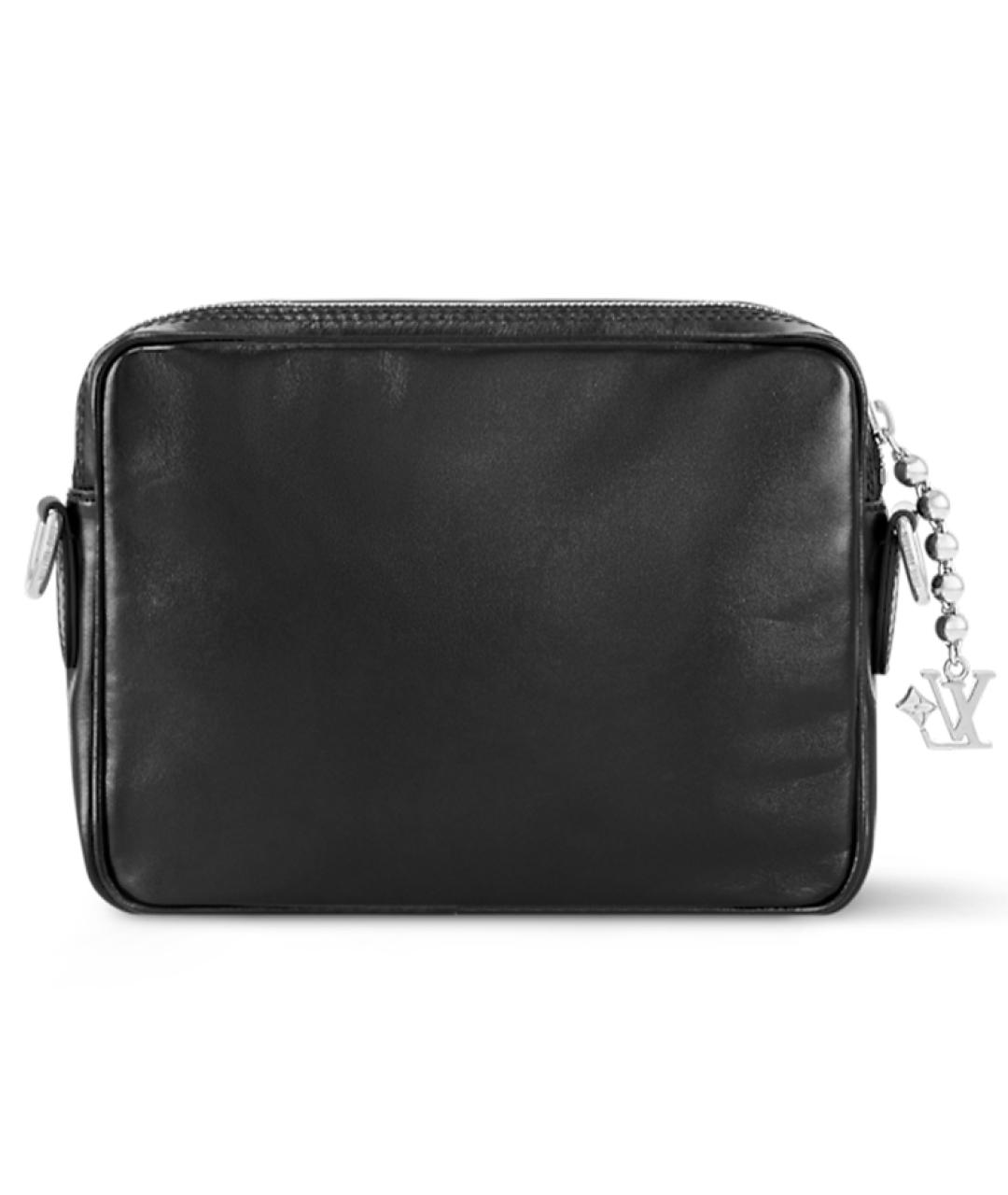 LOUIS VUITTON Черная барсетка, фото 3
