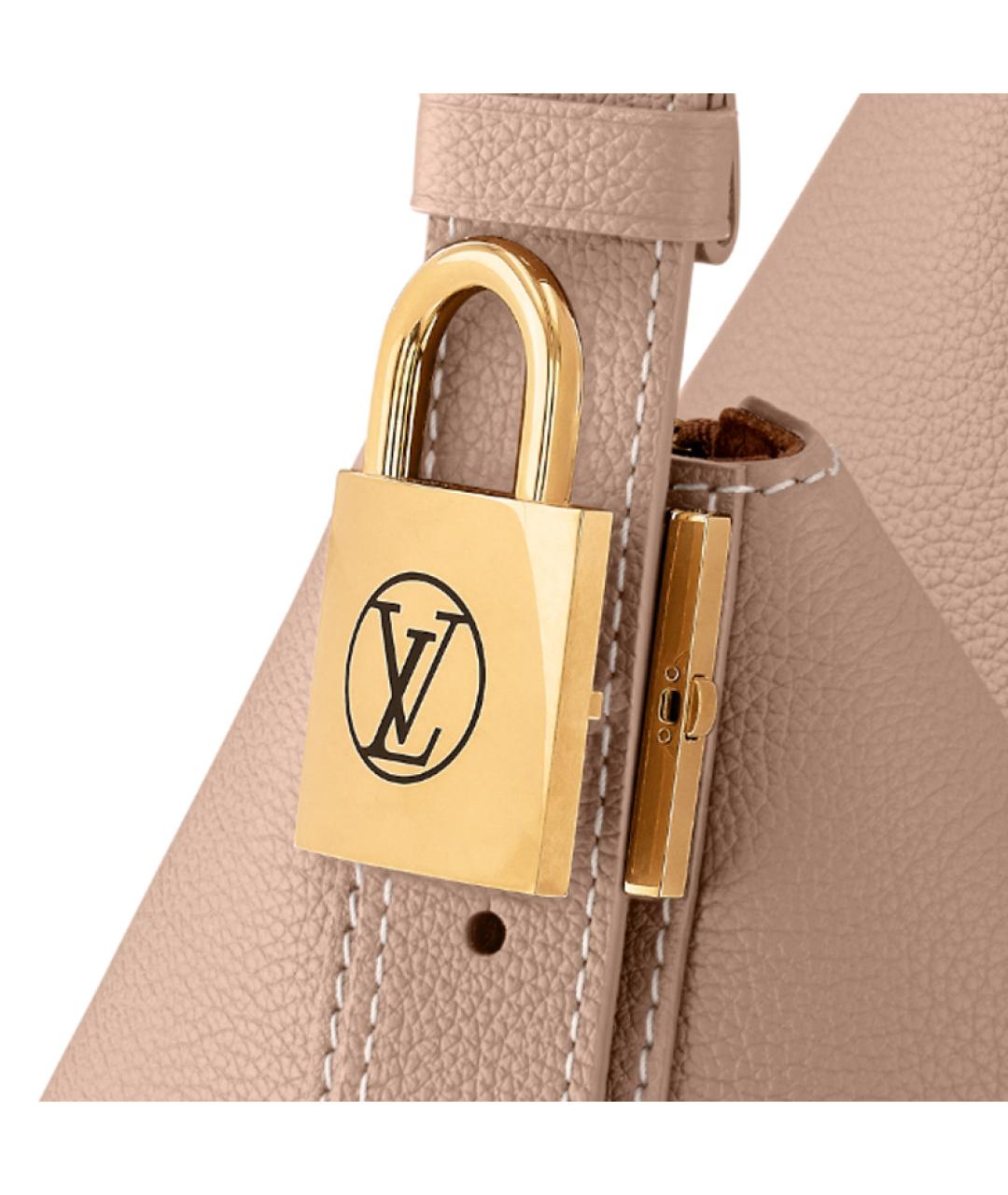 LOUIS VUITTON Бежевая сумка через плечо, фото 6