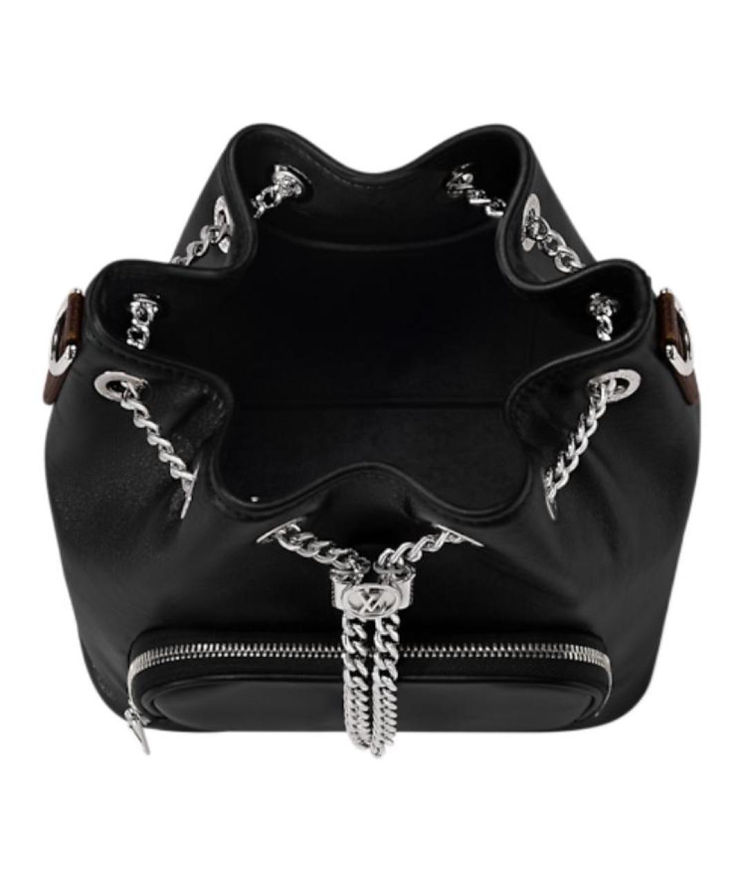 LOUIS VUITTON Черная сумка через плечо, фото 4