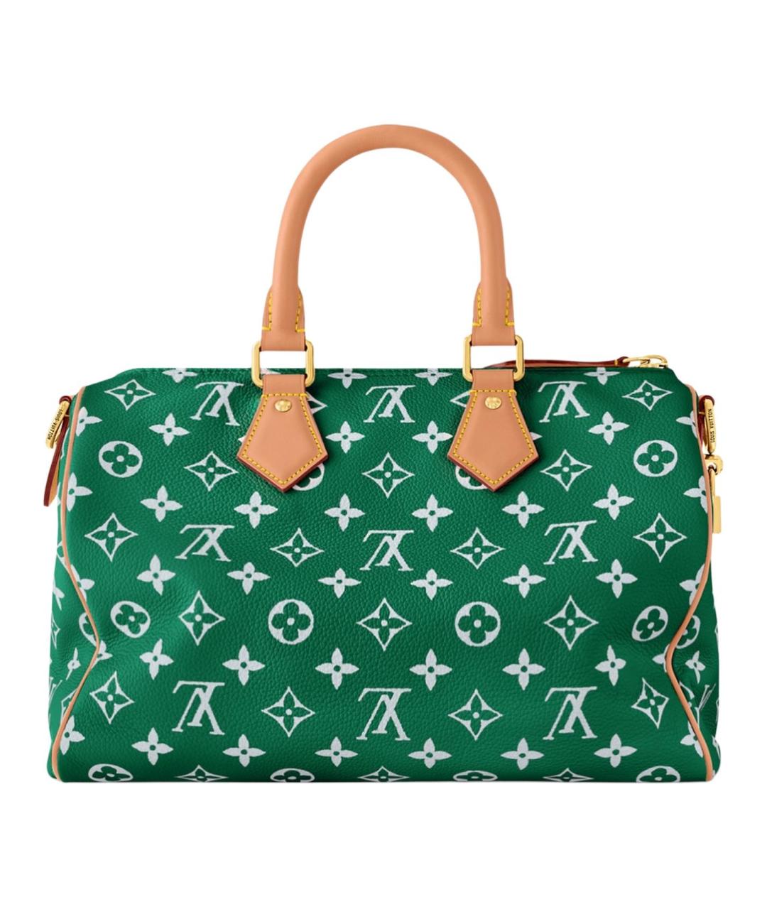 LOUIS VUITTON Зеленая сумка через плечо, фото 3