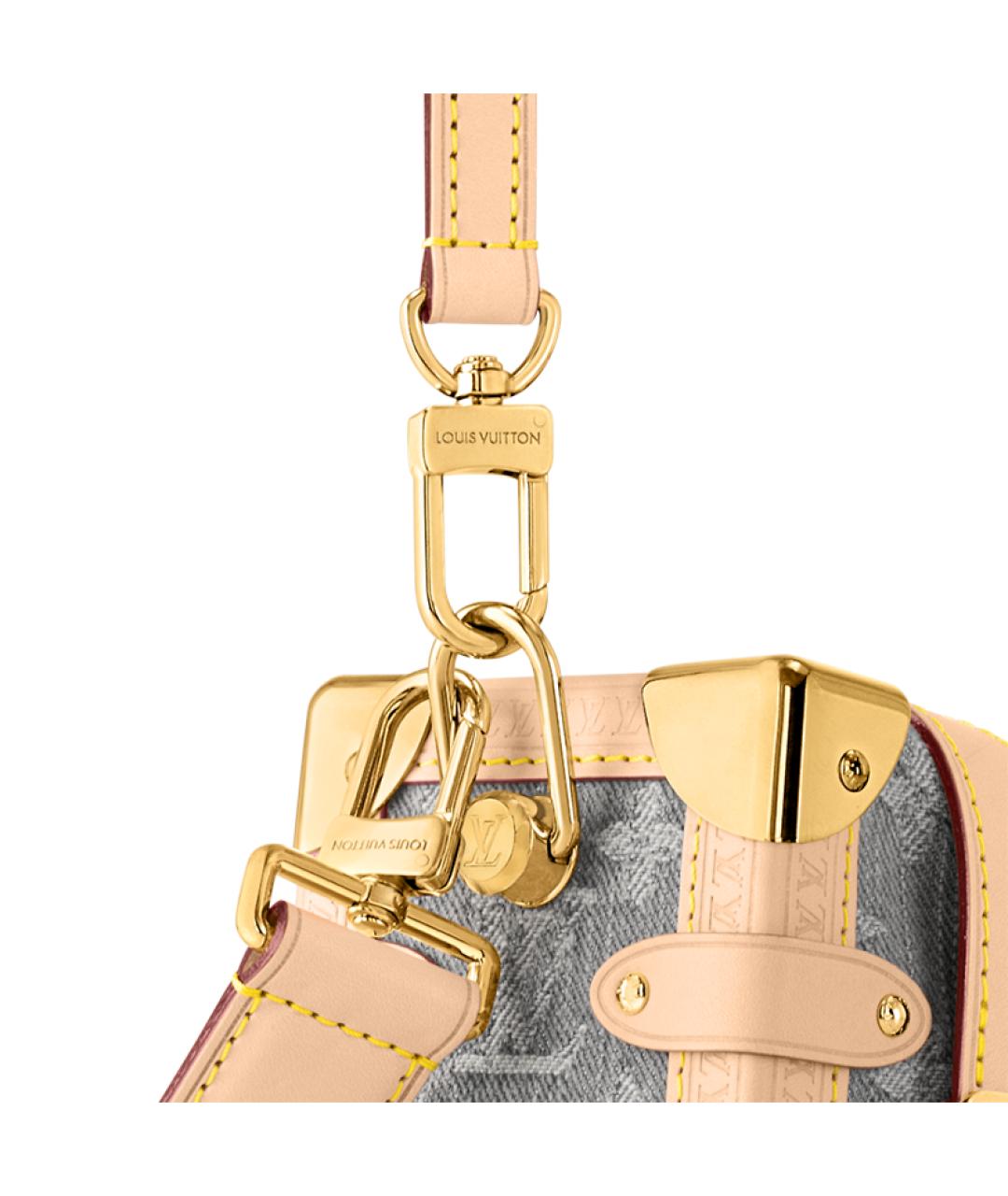 LOUIS VUITTON Серая сумка через плечо, фото 5
