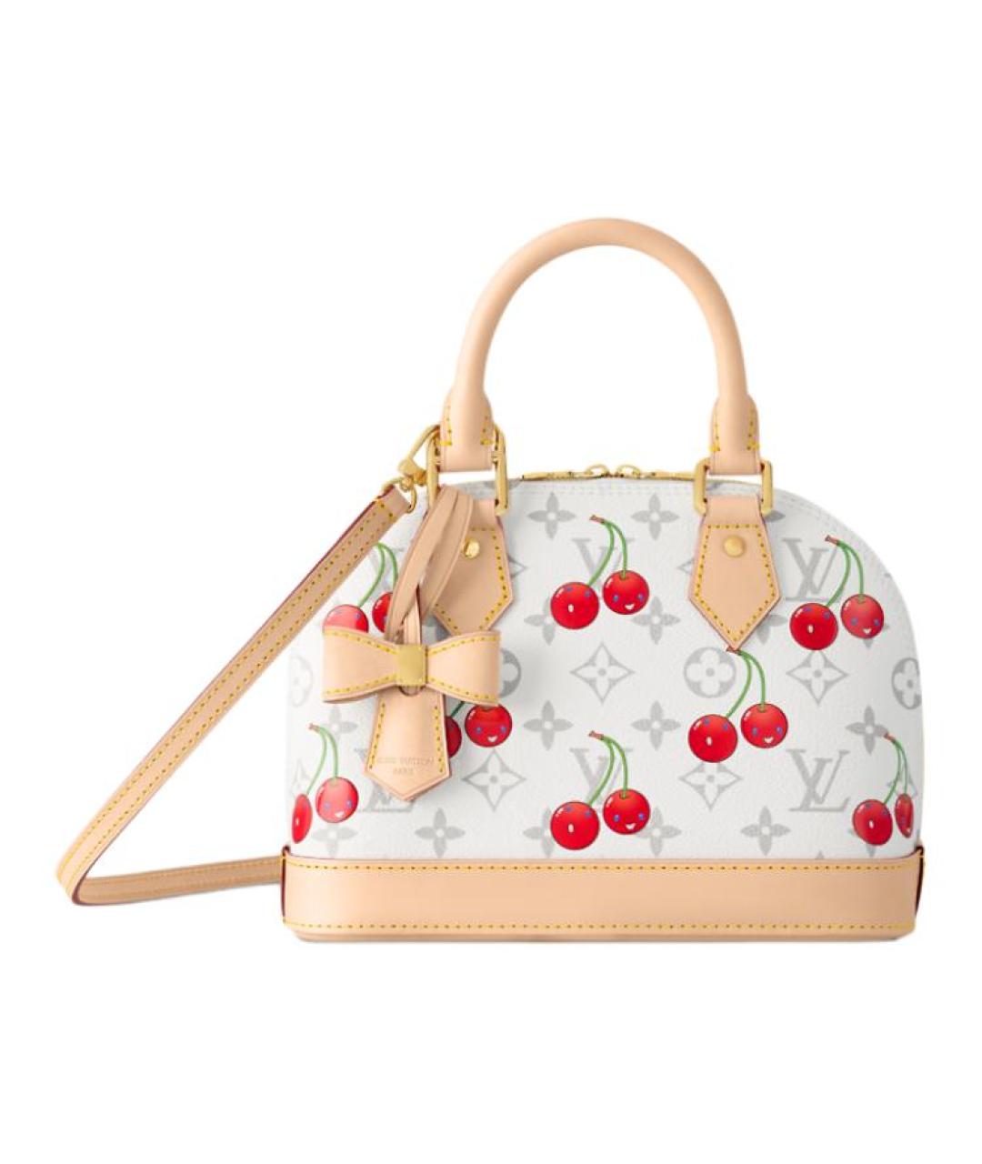 LOUIS VUITTON Белая сумка с короткими ручками, фото 1