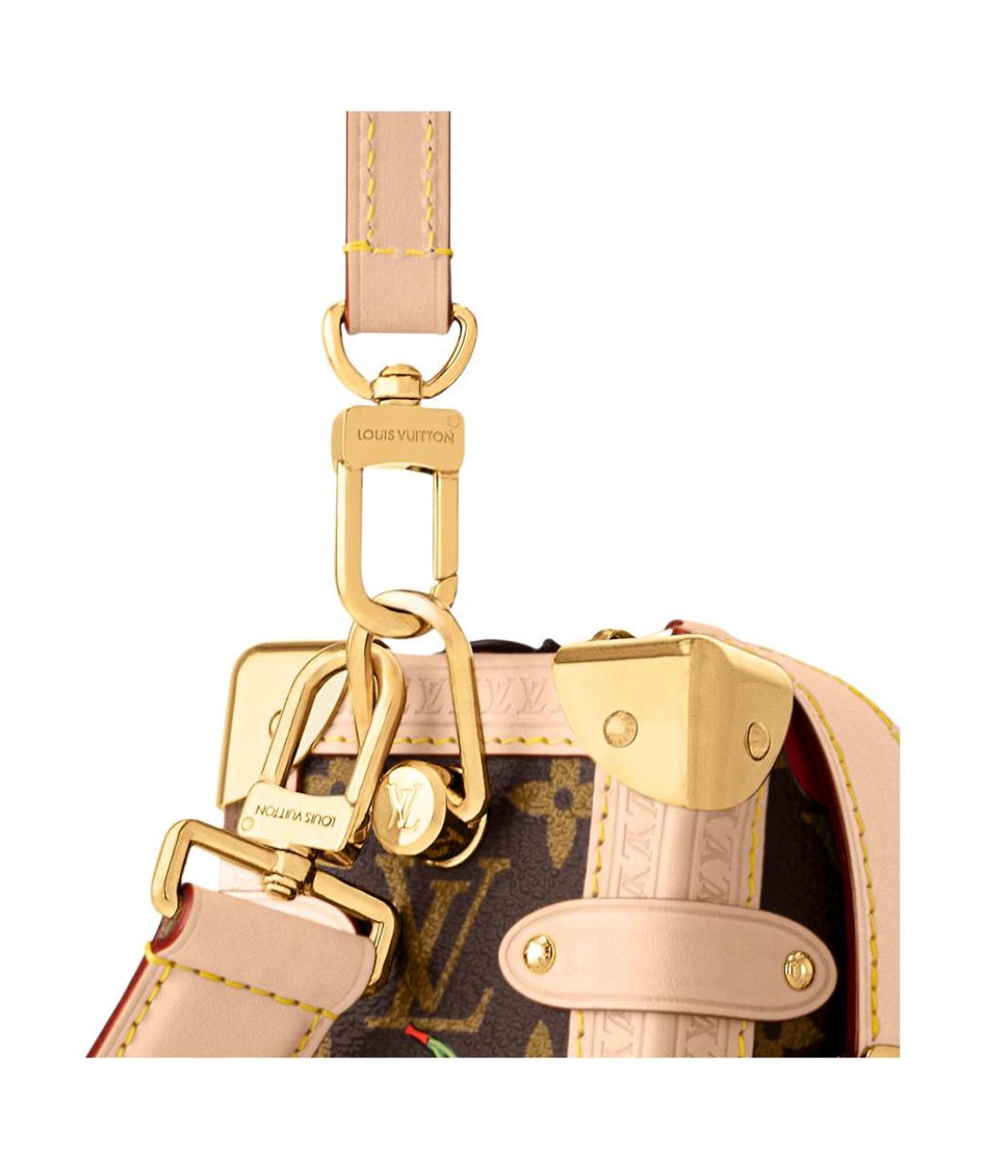 LOUIS VUITTON Коричневая сумка через плечо, фото 5