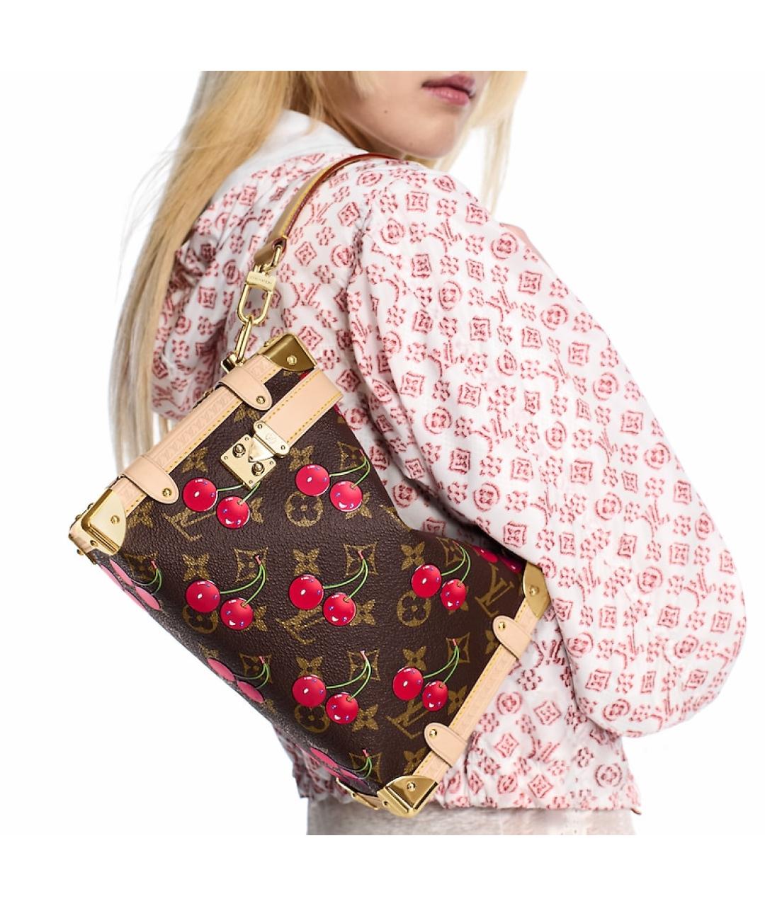 LOUIS VUITTON Коричневая сумка через плечо, фото 7