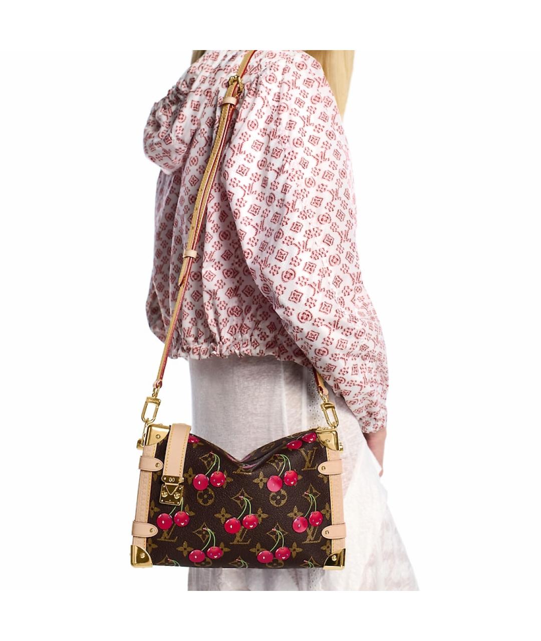 LOUIS VUITTON Коричневая сумка через плечо, фото 8