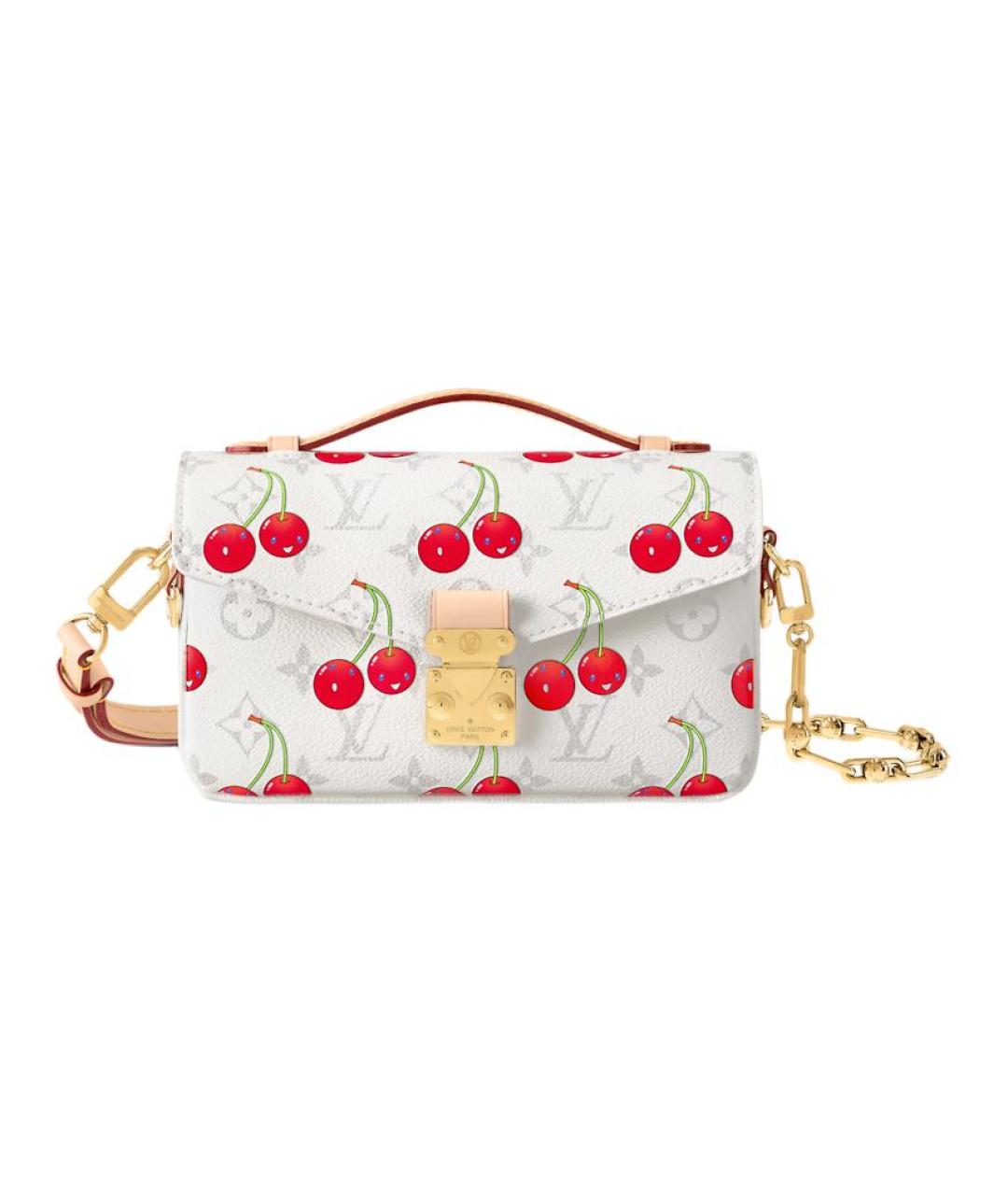 LOUIS VUITTON Белая сумка через плечо, фото 1