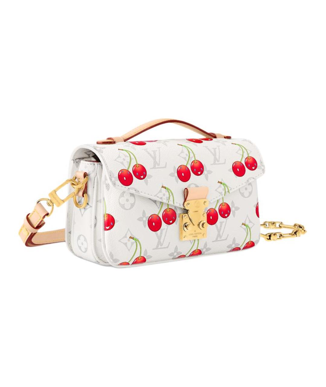 LOUIS VUITTON Белая сумка через плечо, фото 2