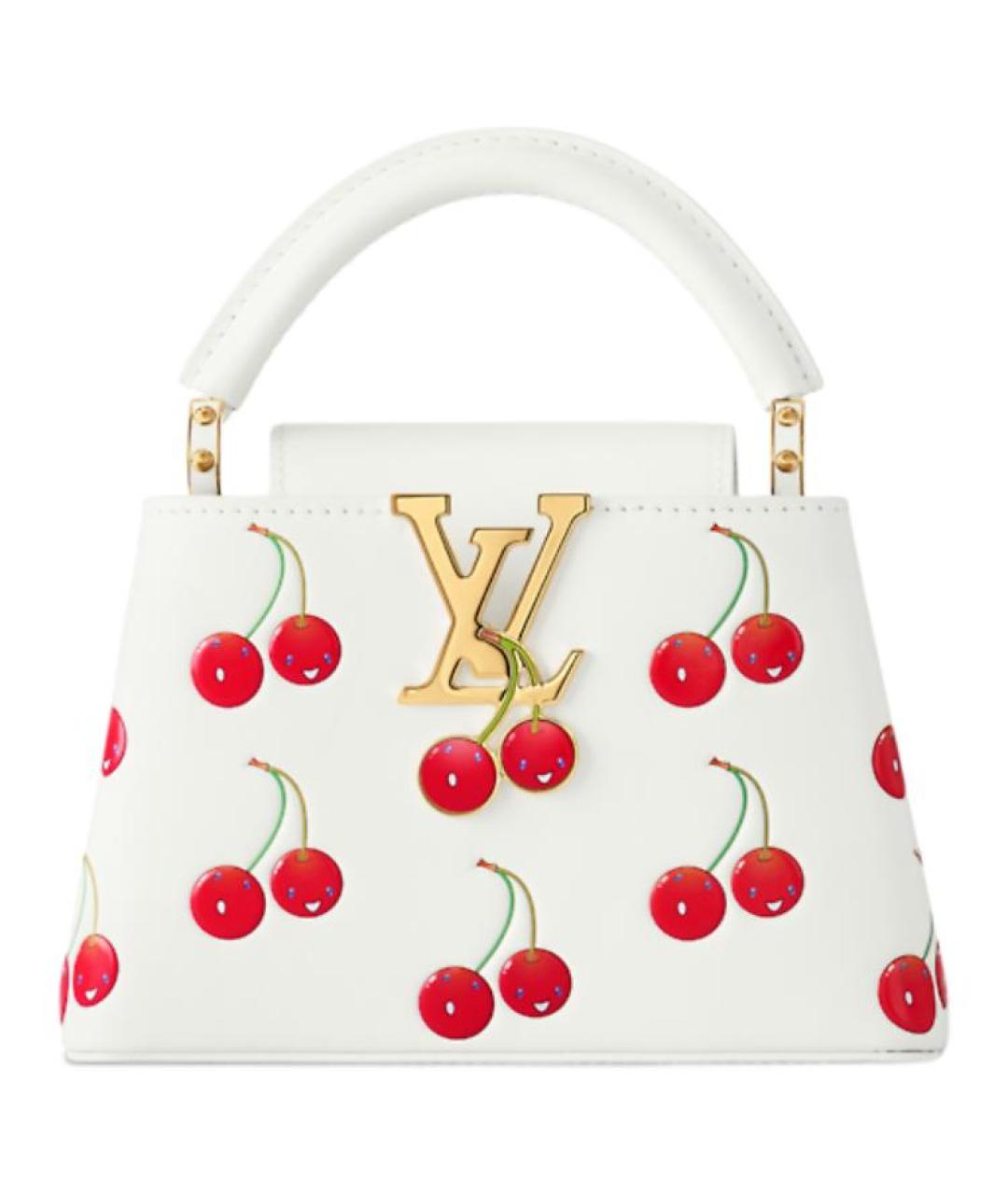 LOUIS VUITTON Белая сумка с короткими ручками, фото 1