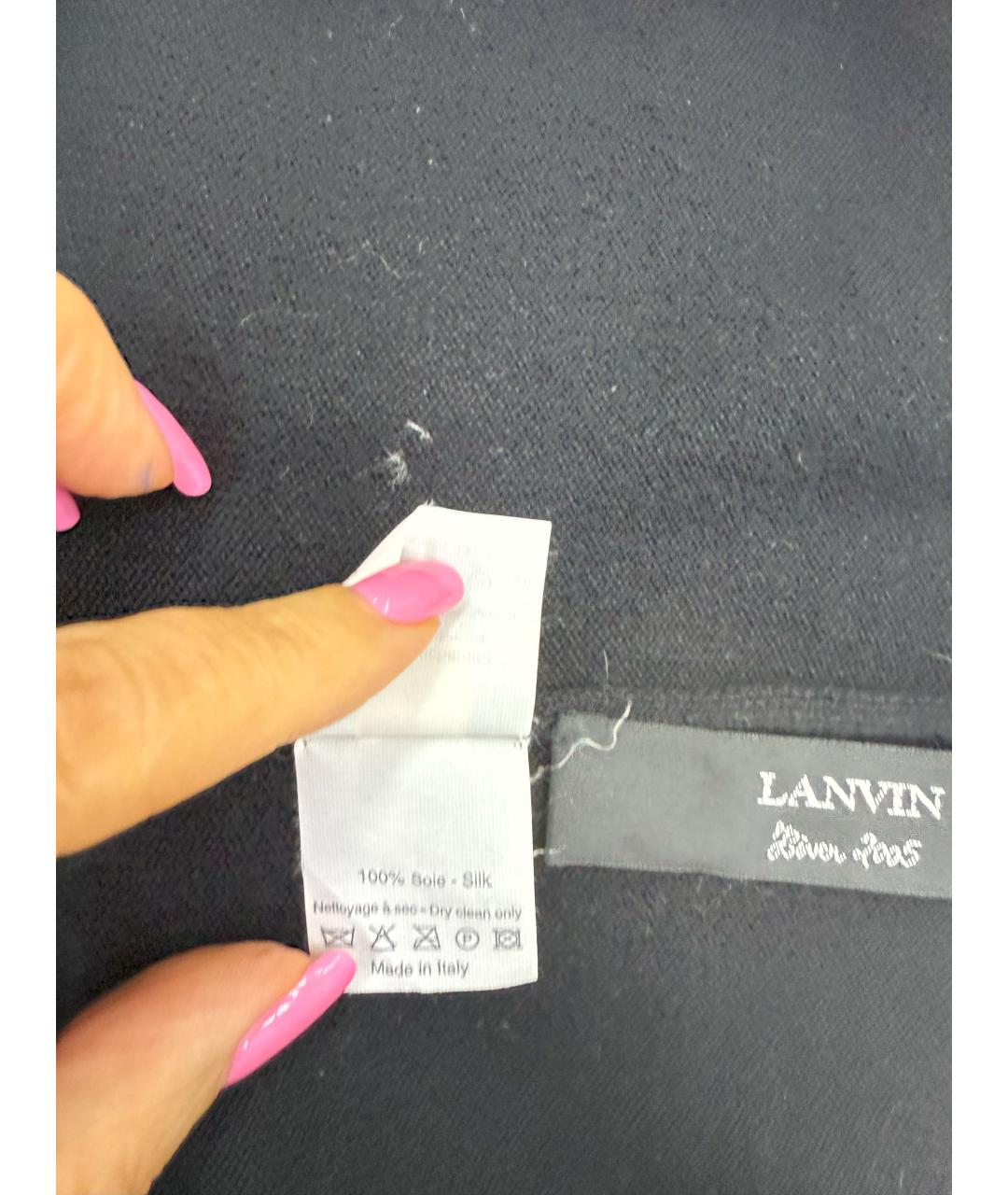 LANVIN Шелковая блузы, фото 4