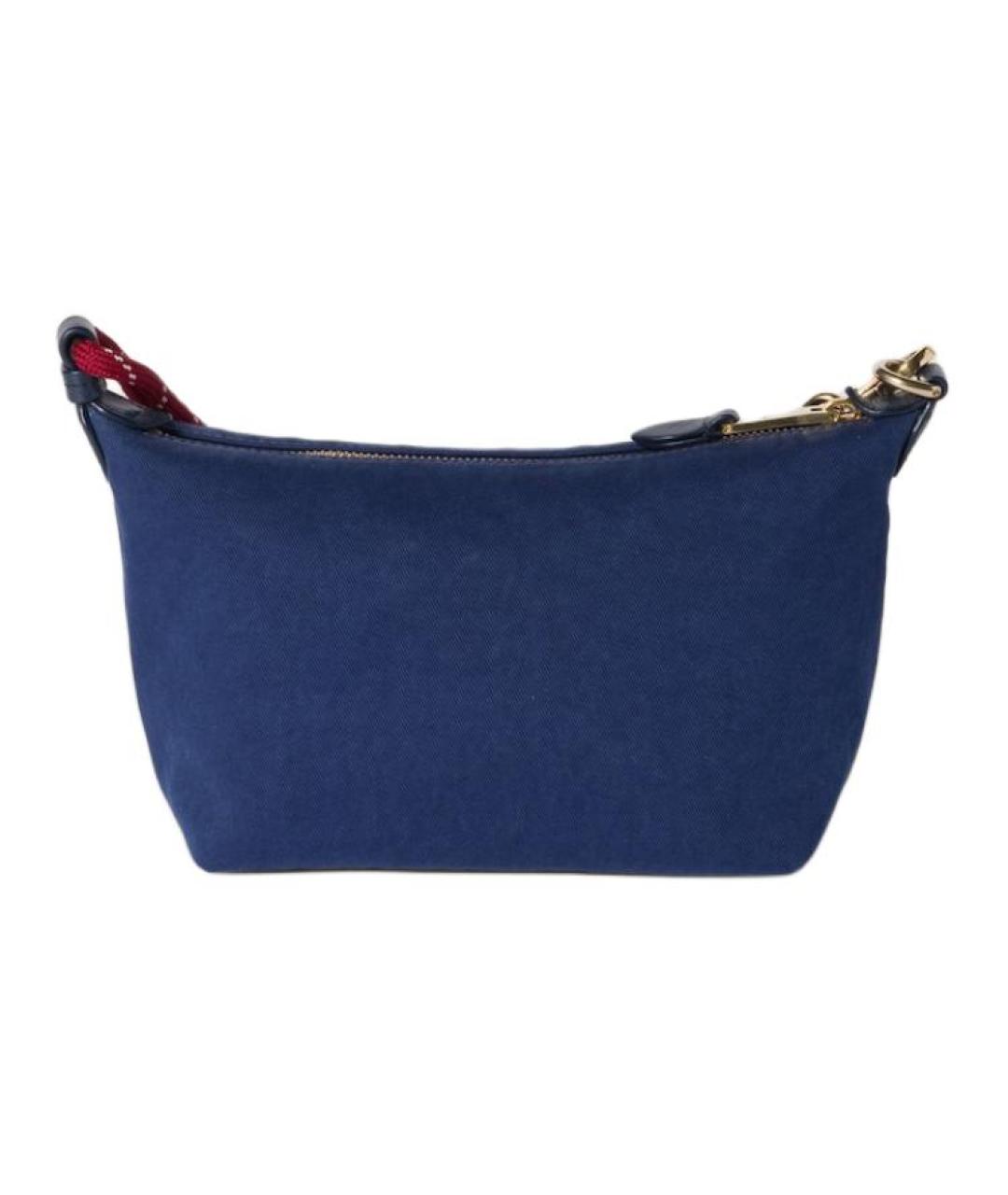 MIU MIU Темно-синяя сумка через плечо, фото 3