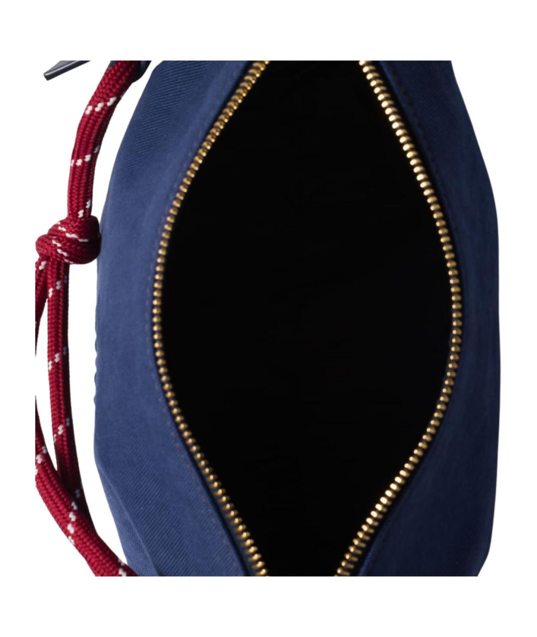 MIU MIU Темно-синяя сумка через плечо, фото 4