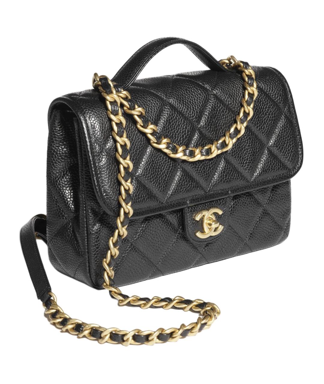 CHANEL Черный кожаный рюкзак, фото 2