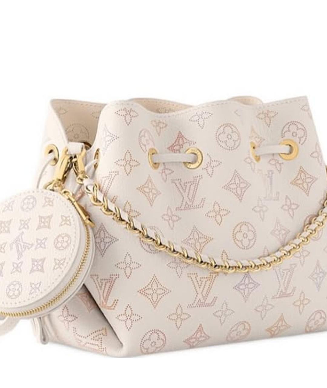 LOUIS VUITTON Белая сумка через плечо, фото 5