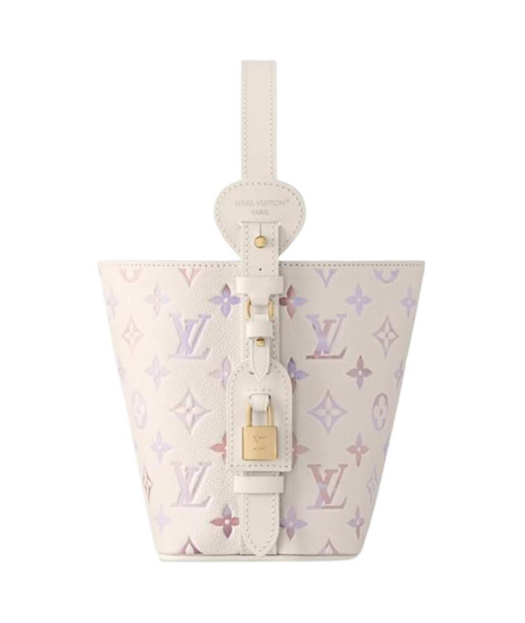 LOUIS VUITTON Розовая сумка с короткими ручками из канвы, фото 3