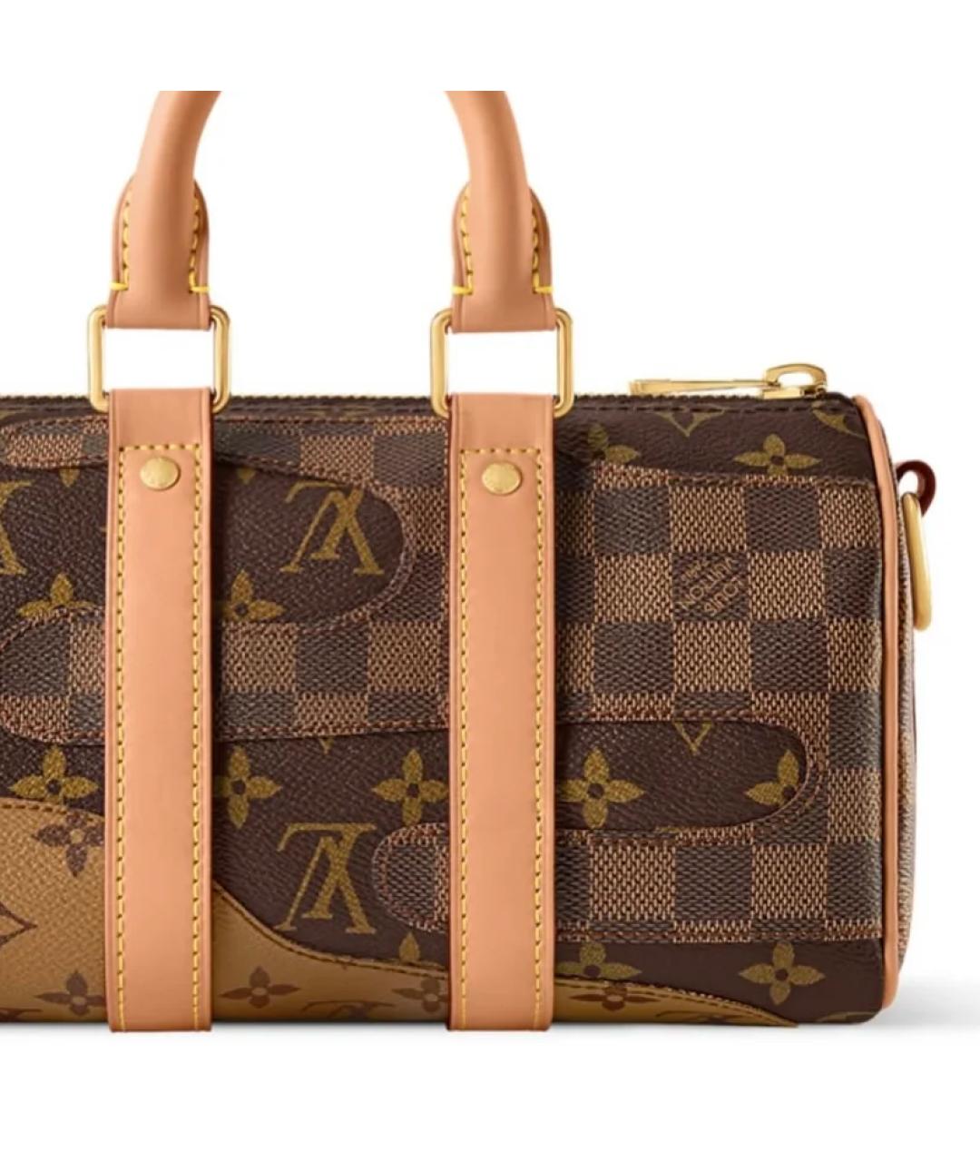 LOUIS VUITTON Коричневая сумка на плечо, фото 5