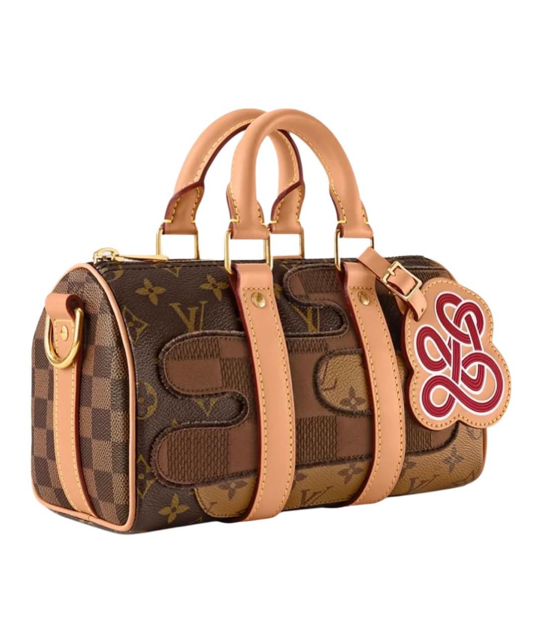 LOUIS VUITTON Коричневая сумка на плечо, фото 2