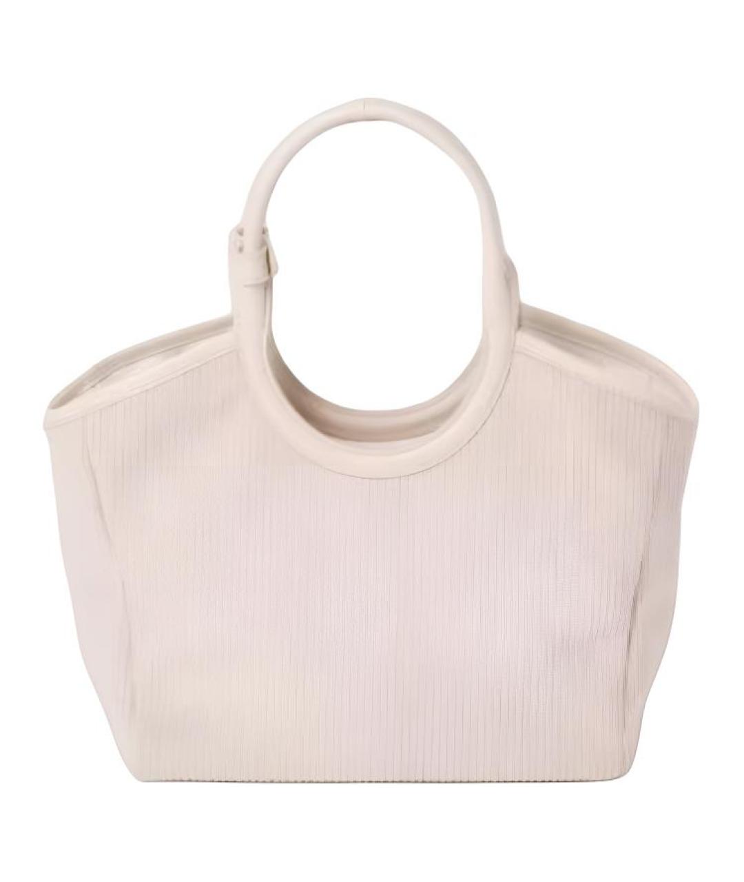MIU MIU Белая сумка с короткими ручками, фото 3