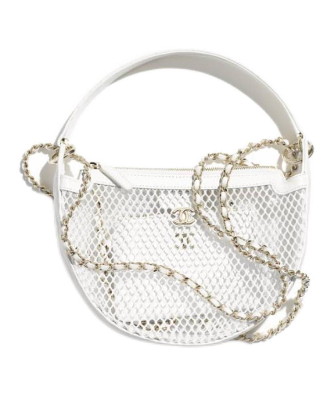 CHANEL Белая сумка через плечо, фото 1