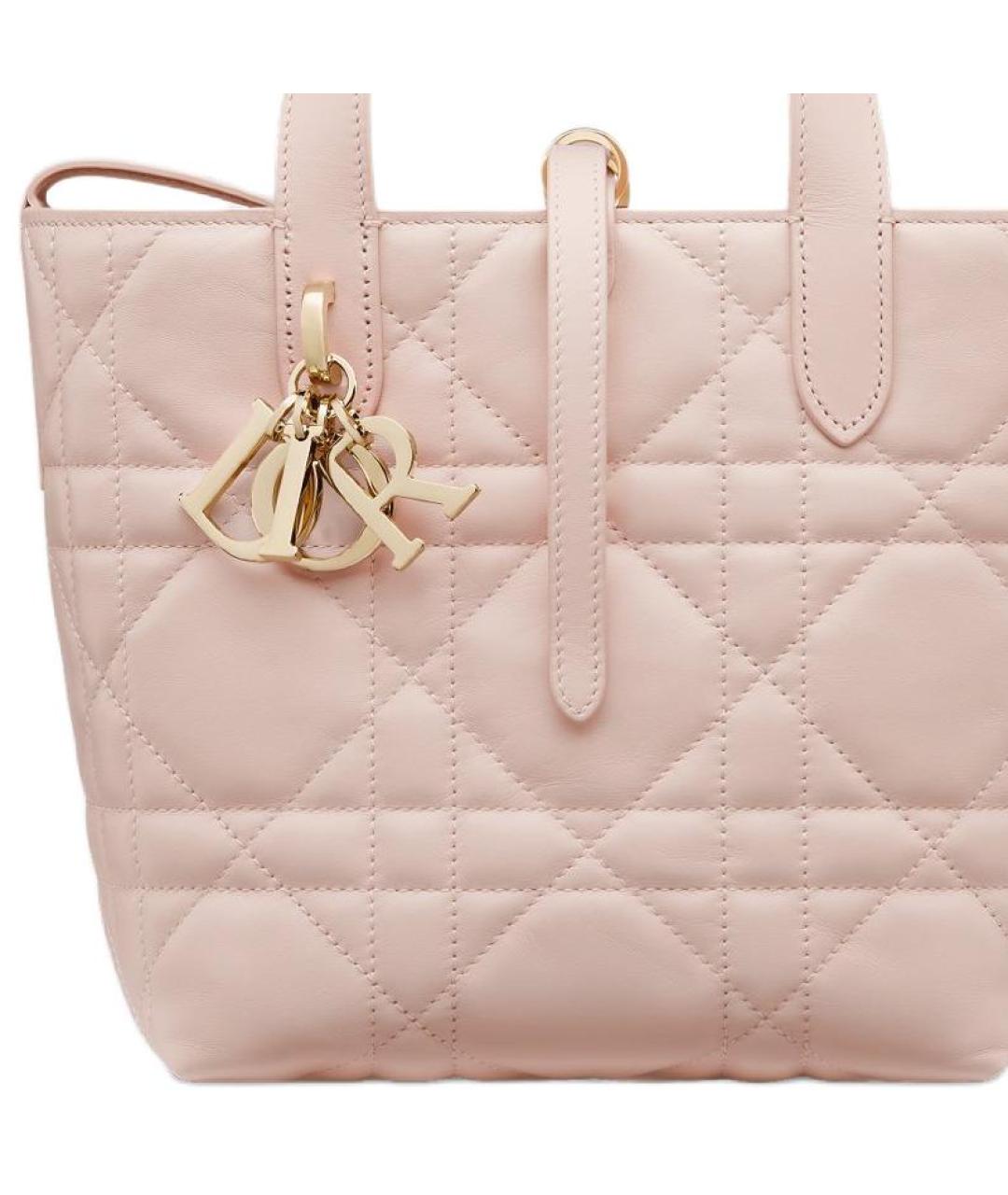 CHRISTIAN DIOR Розовая сумка через плечо, фото 6
