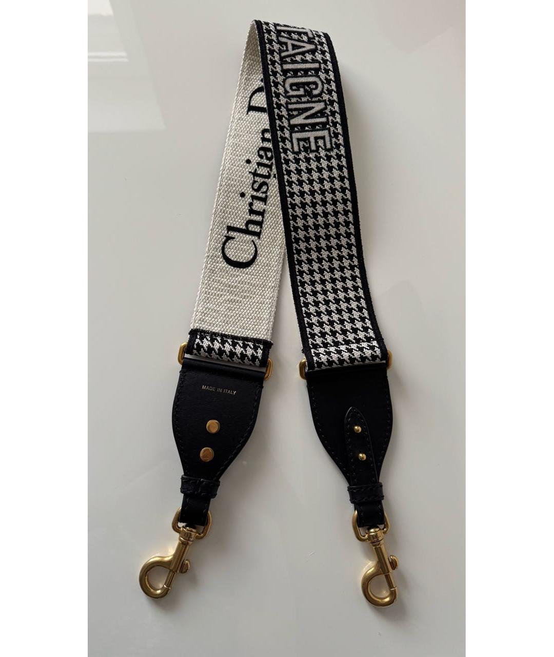 CHRISTIAN DIOR Черный ремень, фото 3