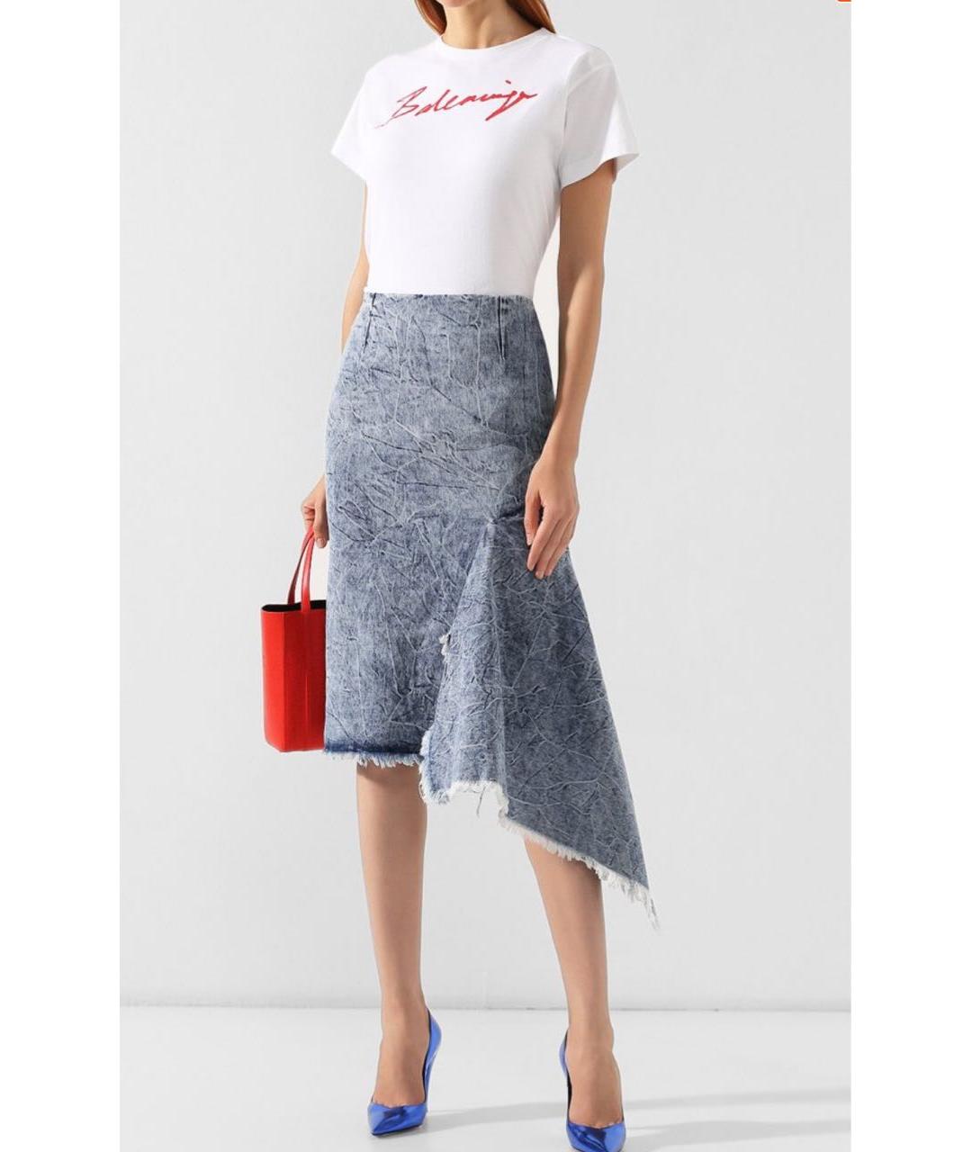 BALENCIAGA Юбка миди, фото 5