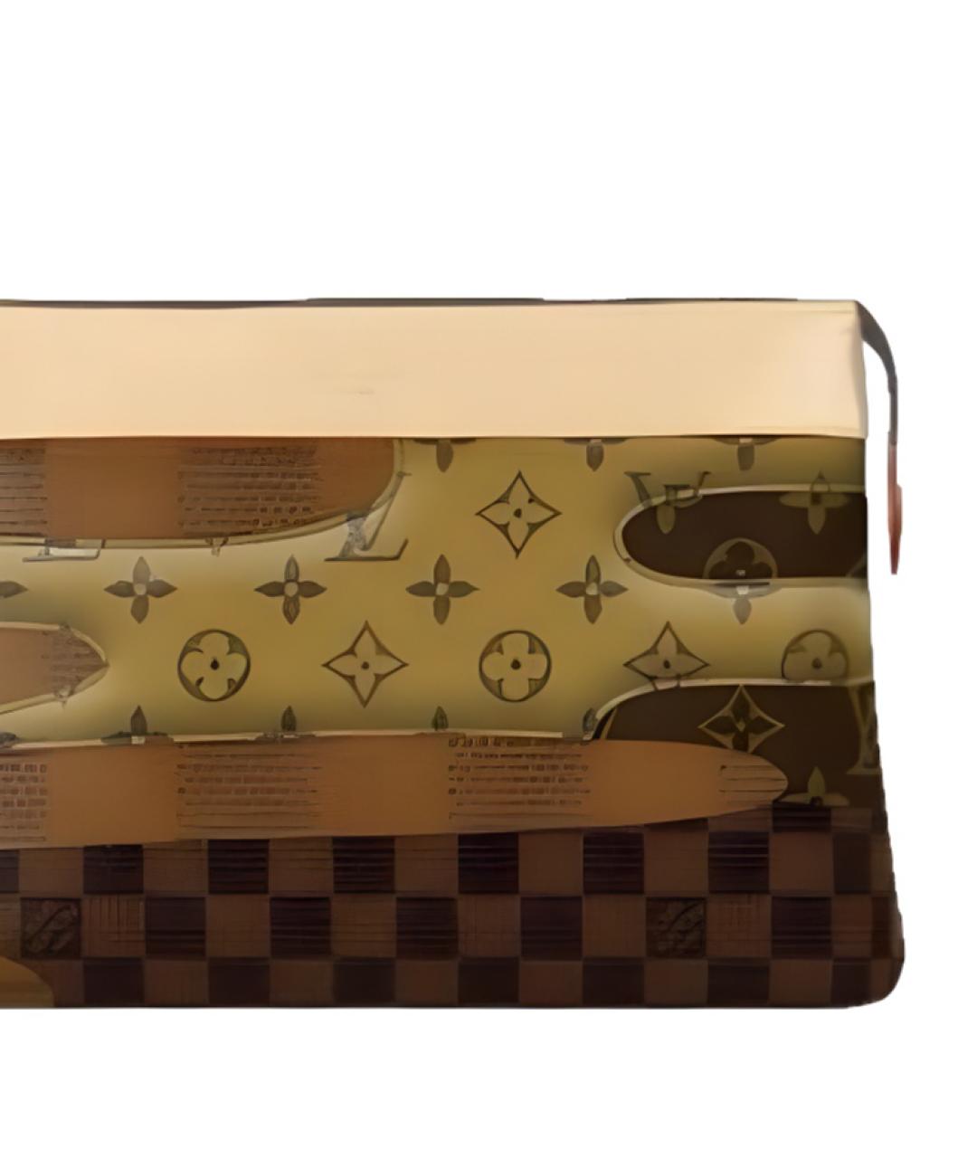 LOUIS VUITTON Коричневая папка для документов, фото 2