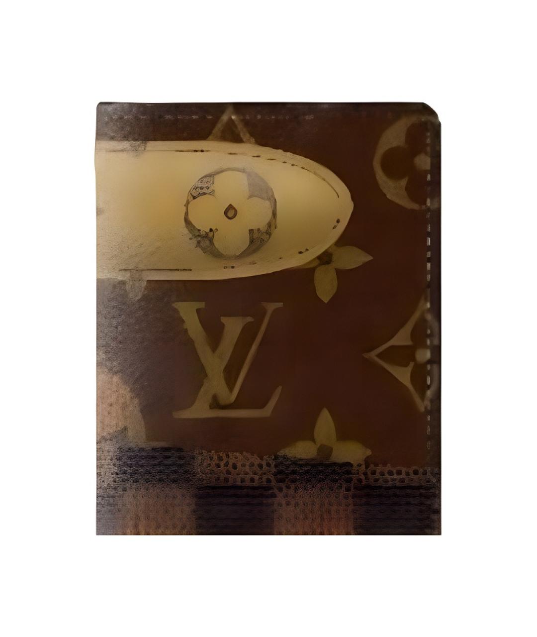 LOUIS VUITTON Коричневый кошелек, фото 2