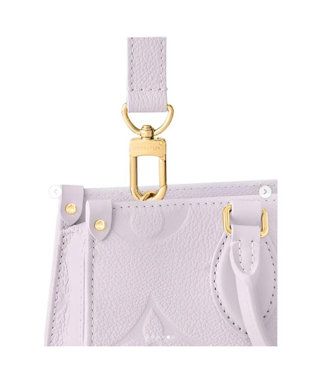LOUIS VUITTON Фиолетовая сумка через плечо, фото 5
