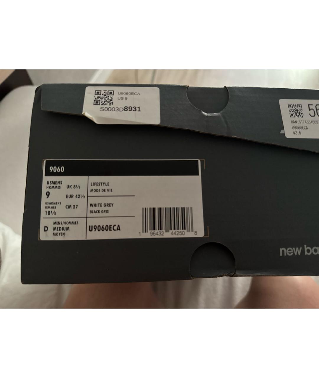 NEW BALANCE Бежевые текстильные низкие кроссовки / кеды, фото 6