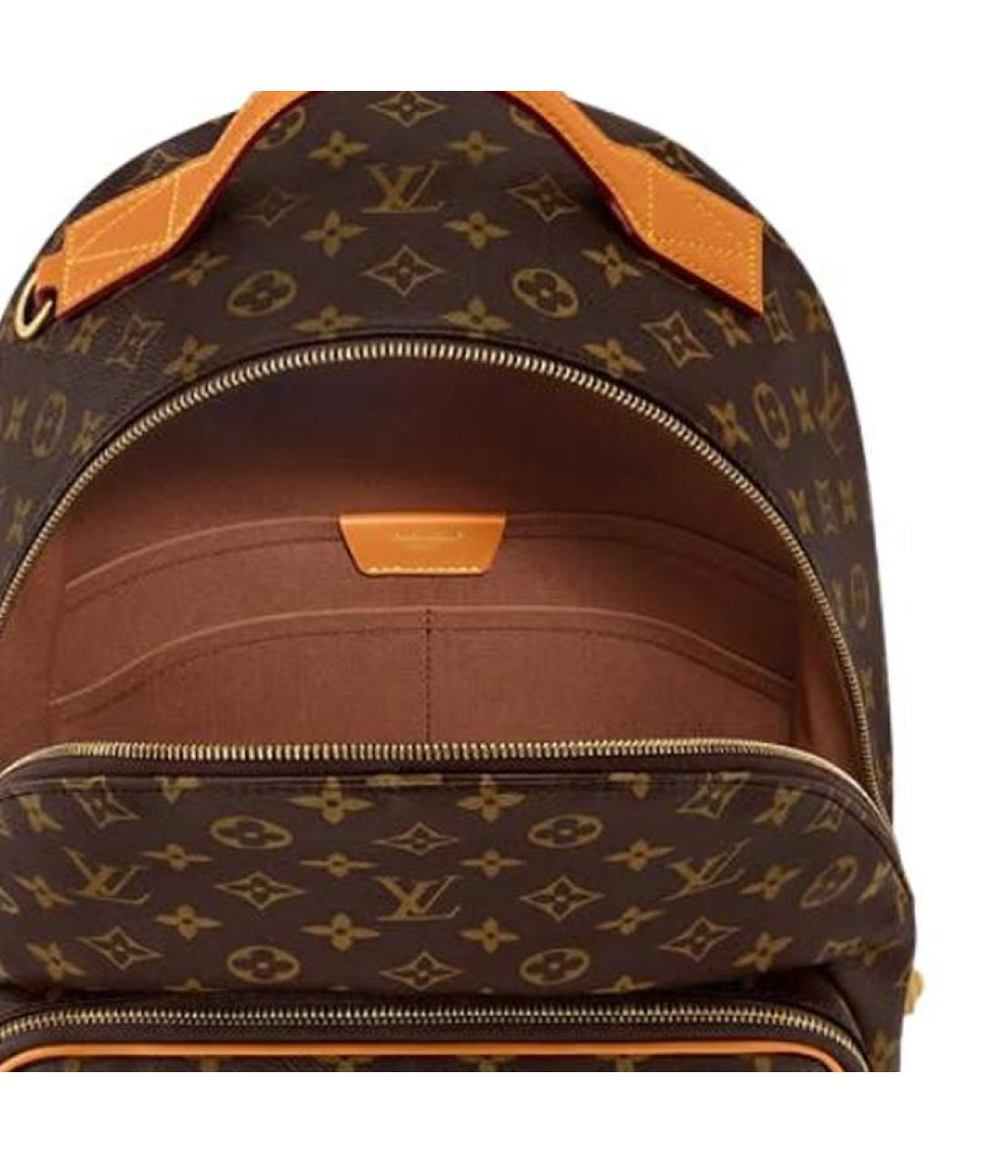 LOUIS VUITTON Коричневый рюкзак, фото 5