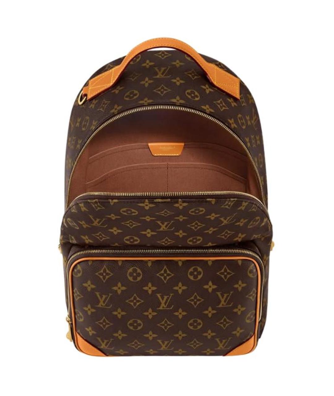 LOUIS VUITTON Коричневый рюкзак, фото 4