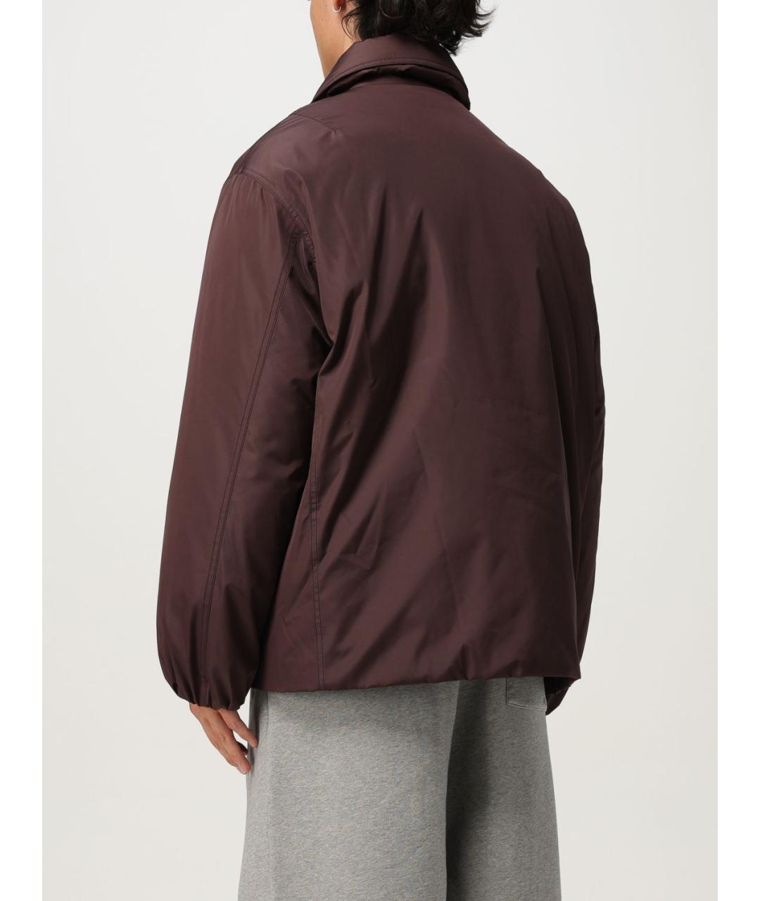 JIL SANDER Коричневая куртка, фото 4