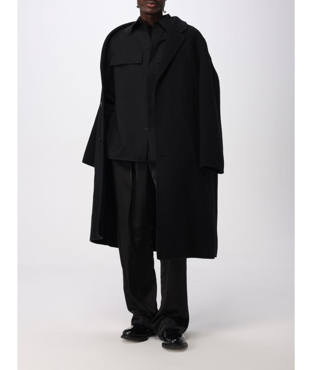 JIL SANDER Черная кэжуал рубашка, фото 3