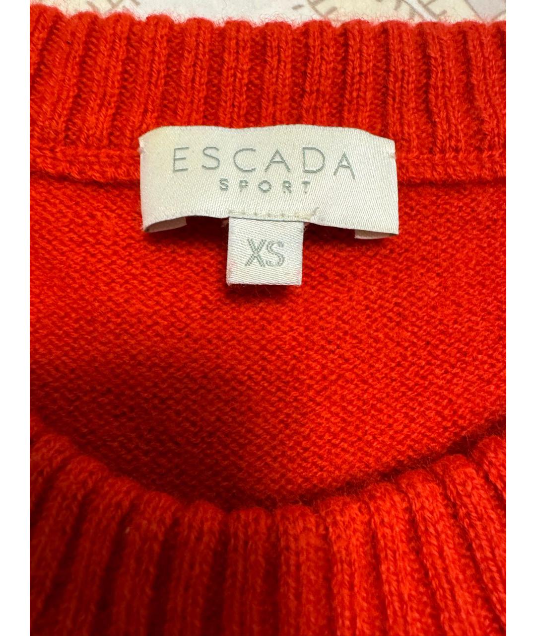 ESCADA Красный шерстяной спортивные костюмы, фото 3