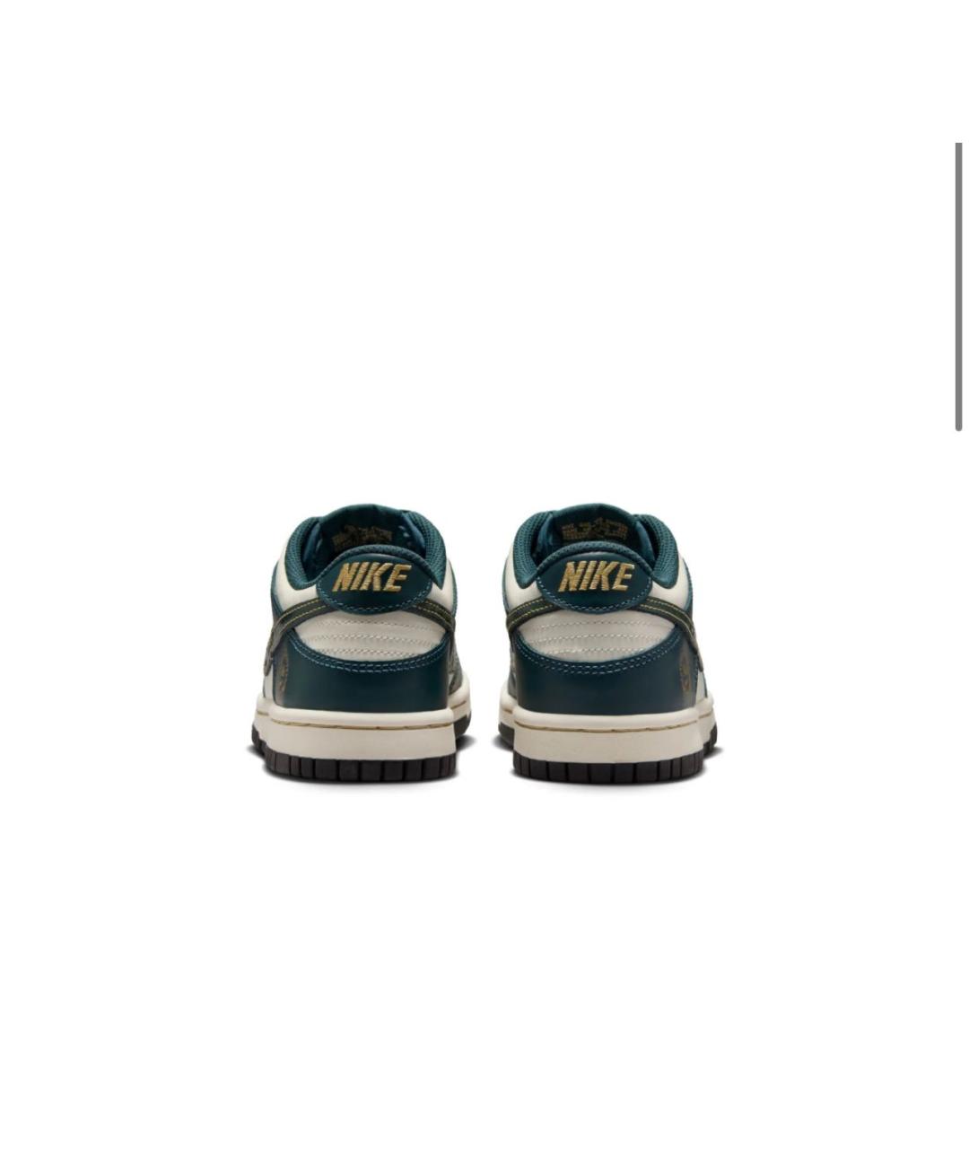 NIKE Кожаные низкие кроссовки / кеды, фото 2
