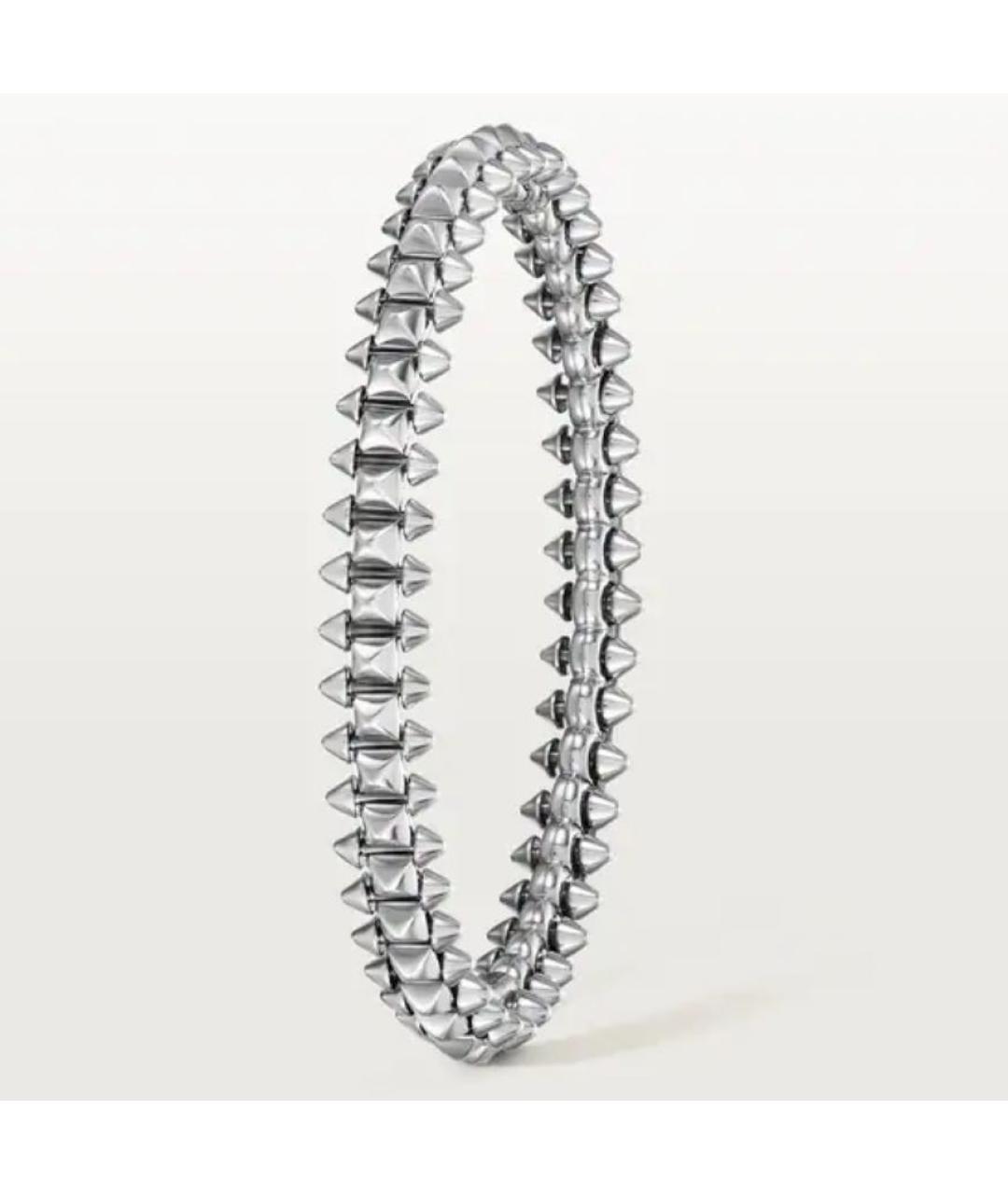 CARTIER Серебрянный браслет из белого золота, фото 2