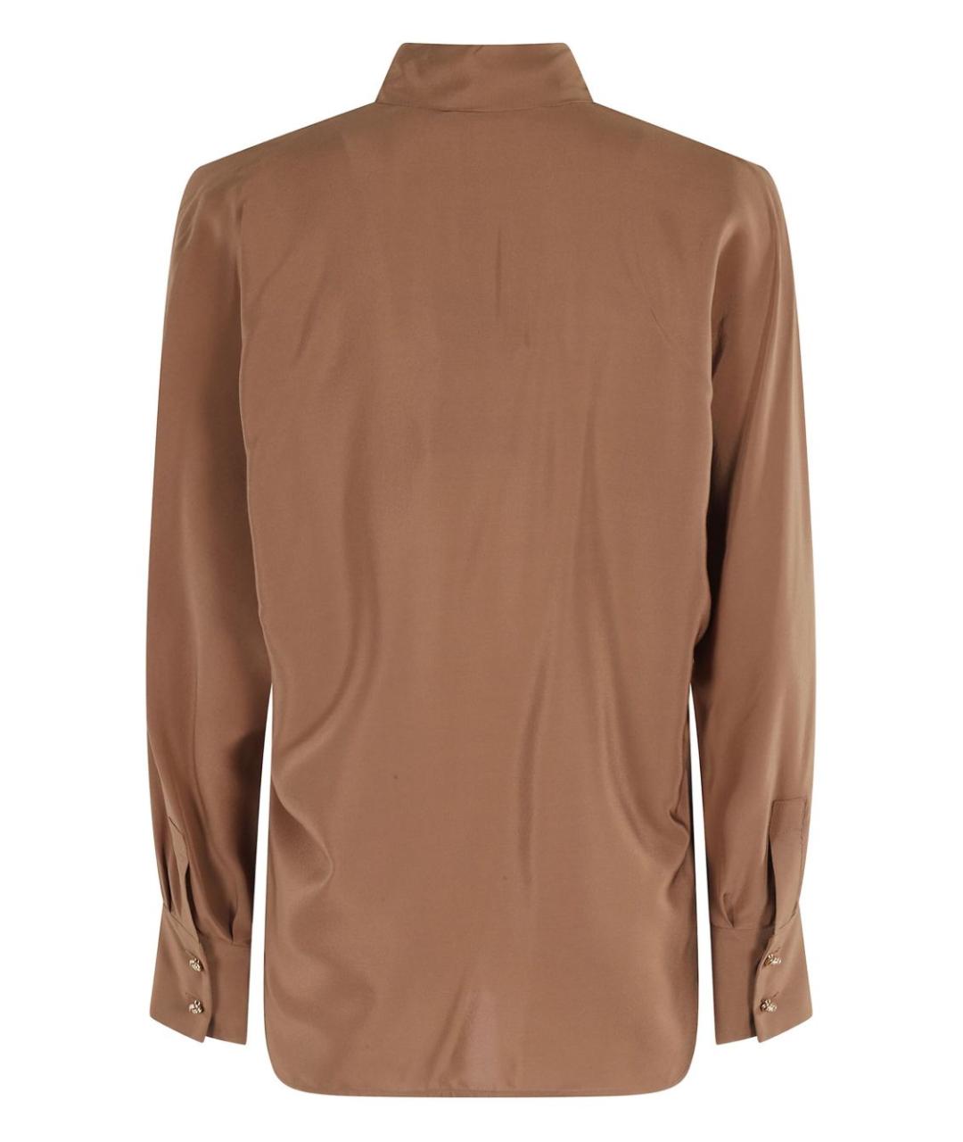 MAX MARA Коричневая рубашка, фото 2