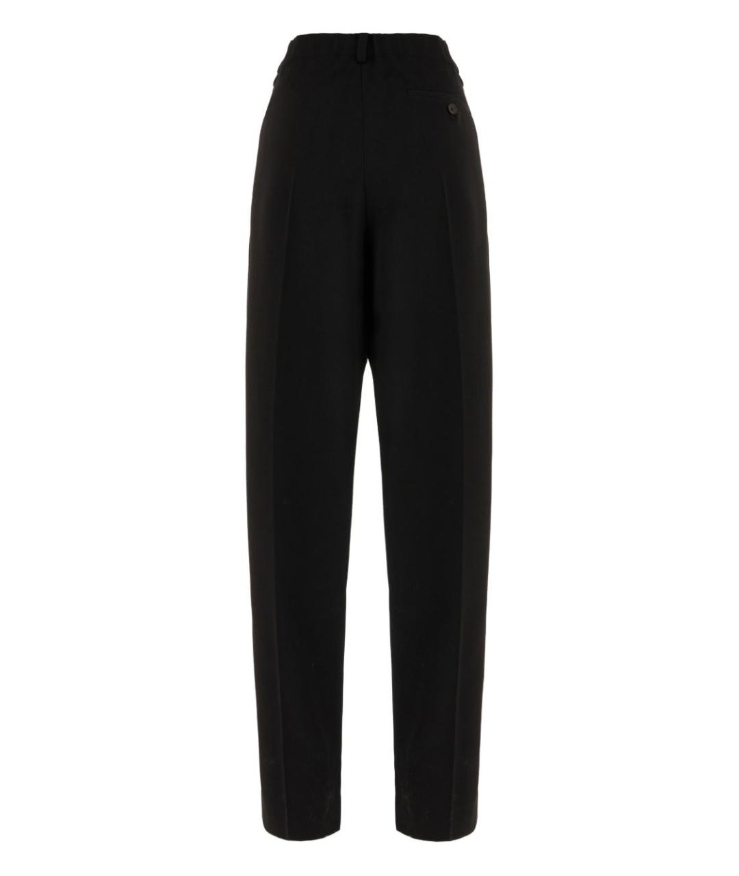GIVENCHY Черные шерстяные прямые брюки, фото 2