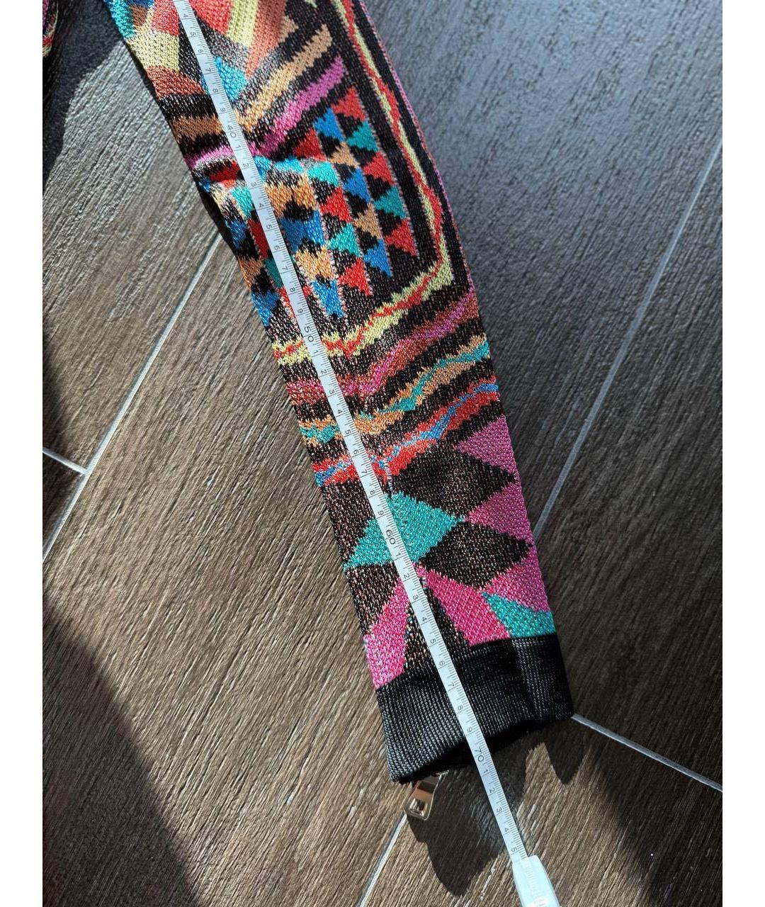 BALMAIN Мульти вискозное платье, фото 7
