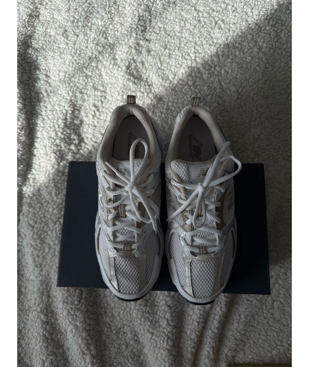 NEW BALANCE Бежевые текстильные кроссовки, фото 3