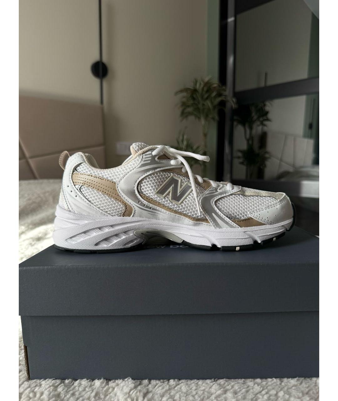NEW BALANCE Бежевые текстильные кроссовки, фото 8