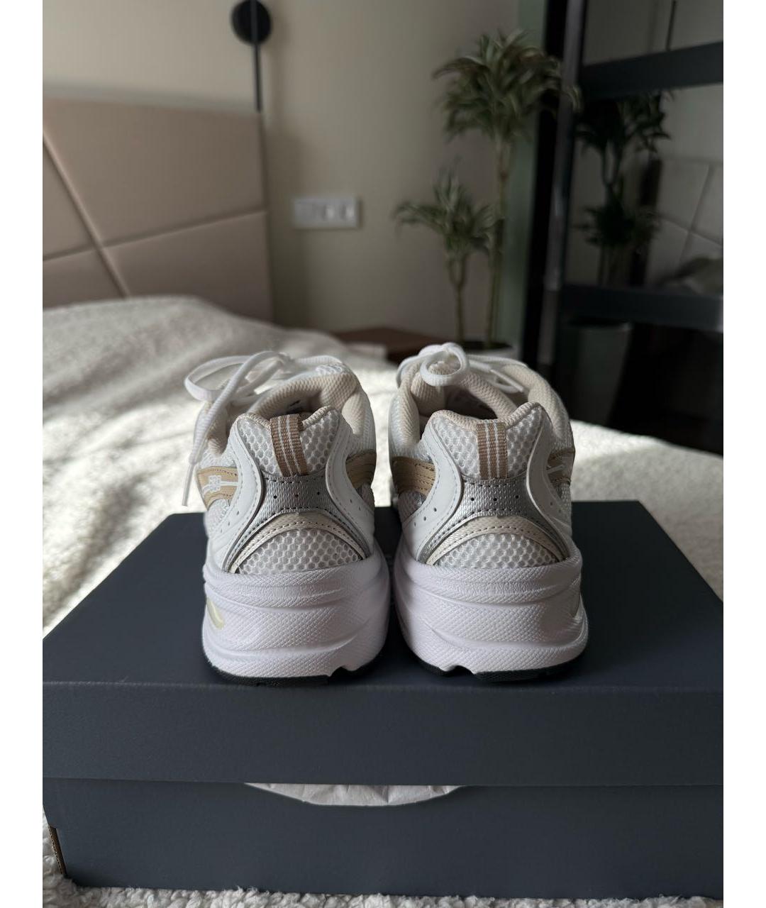 NEW BALANCE Бежевые текстильные кроссовки, фото 4