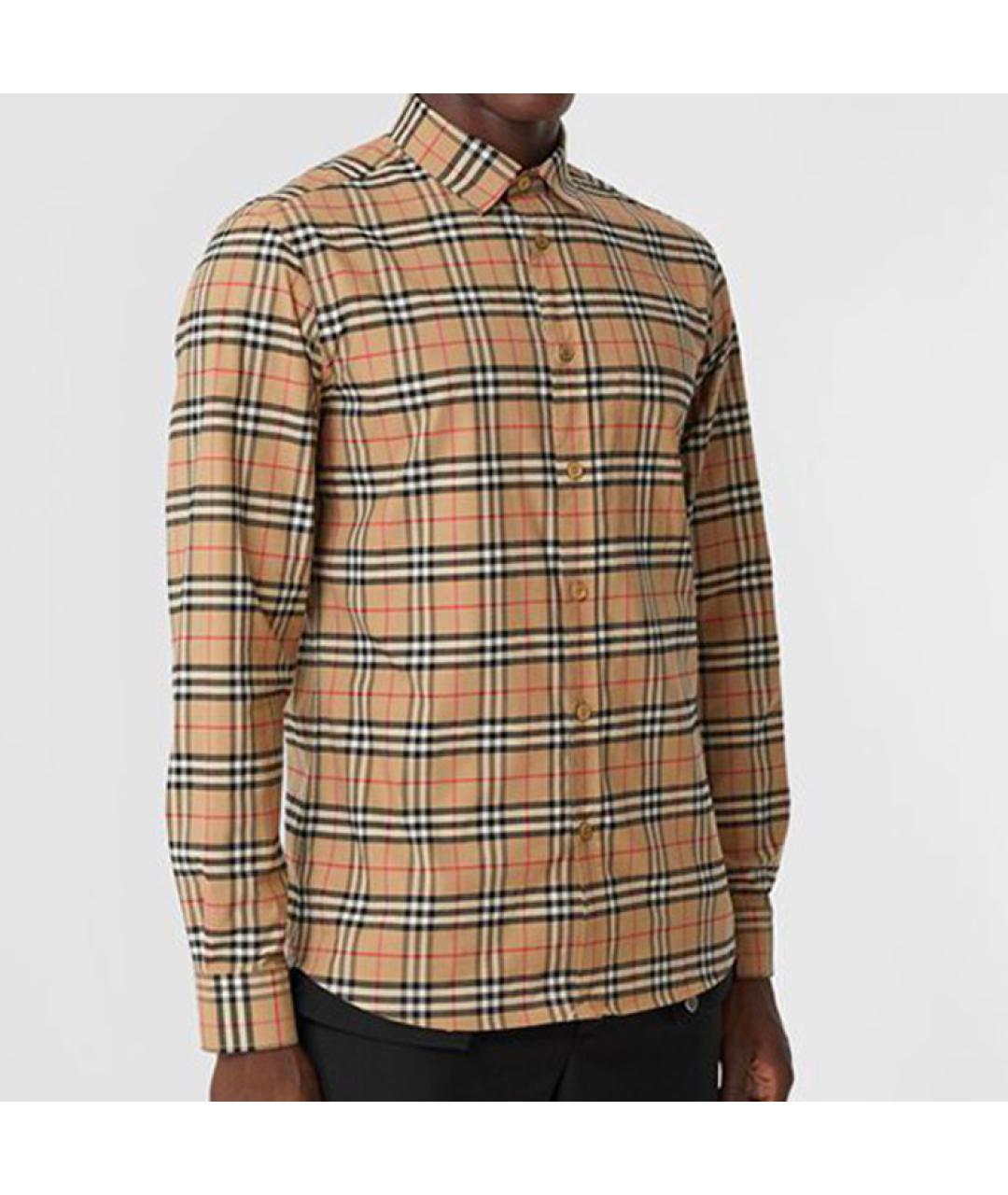 BURBERRY Бежевая футболка, фото 5